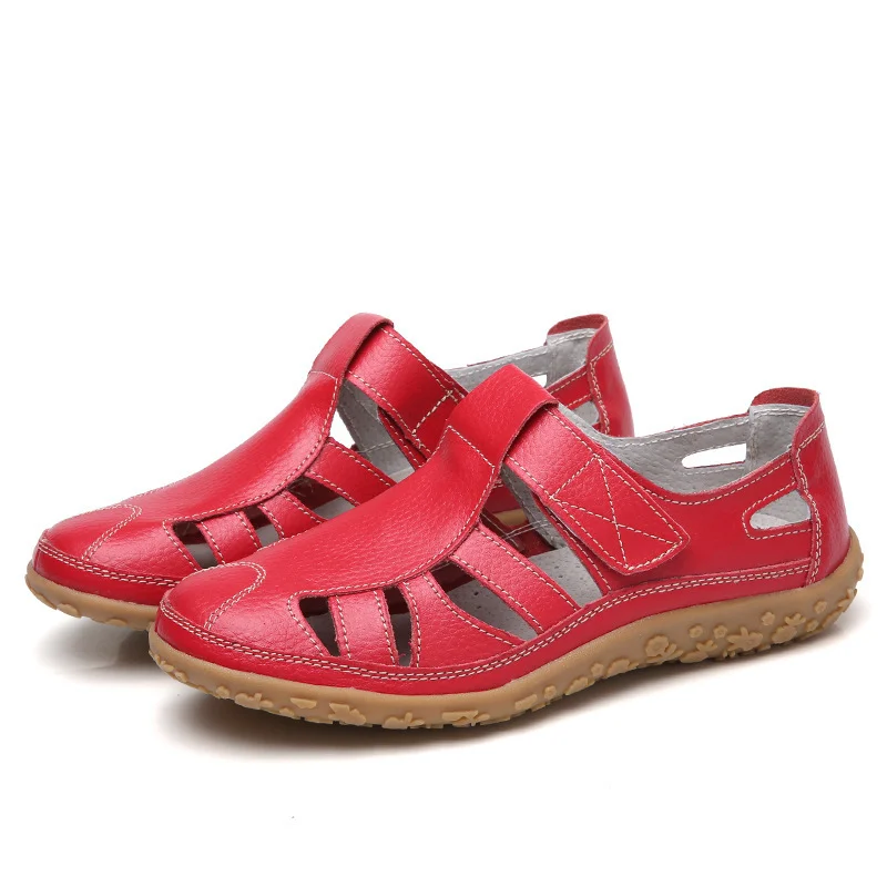 Valenzora | Orthopädische Retro-Sandalen, rutschfest