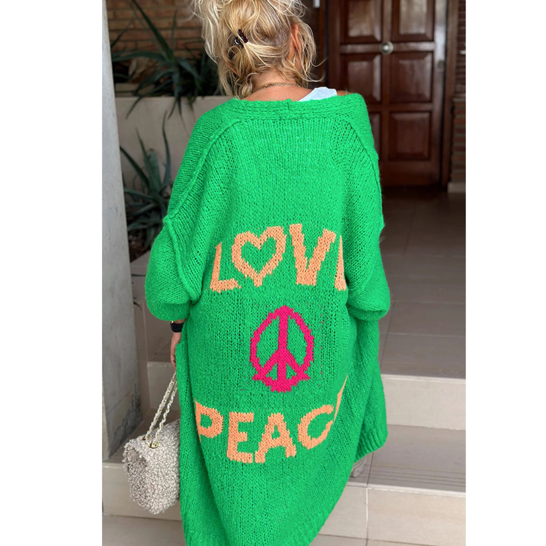 Valenzora peace cardigan - Ibiza