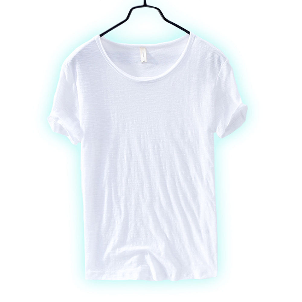 Valenzora | Soft Touch T-Shirt with Round Neck