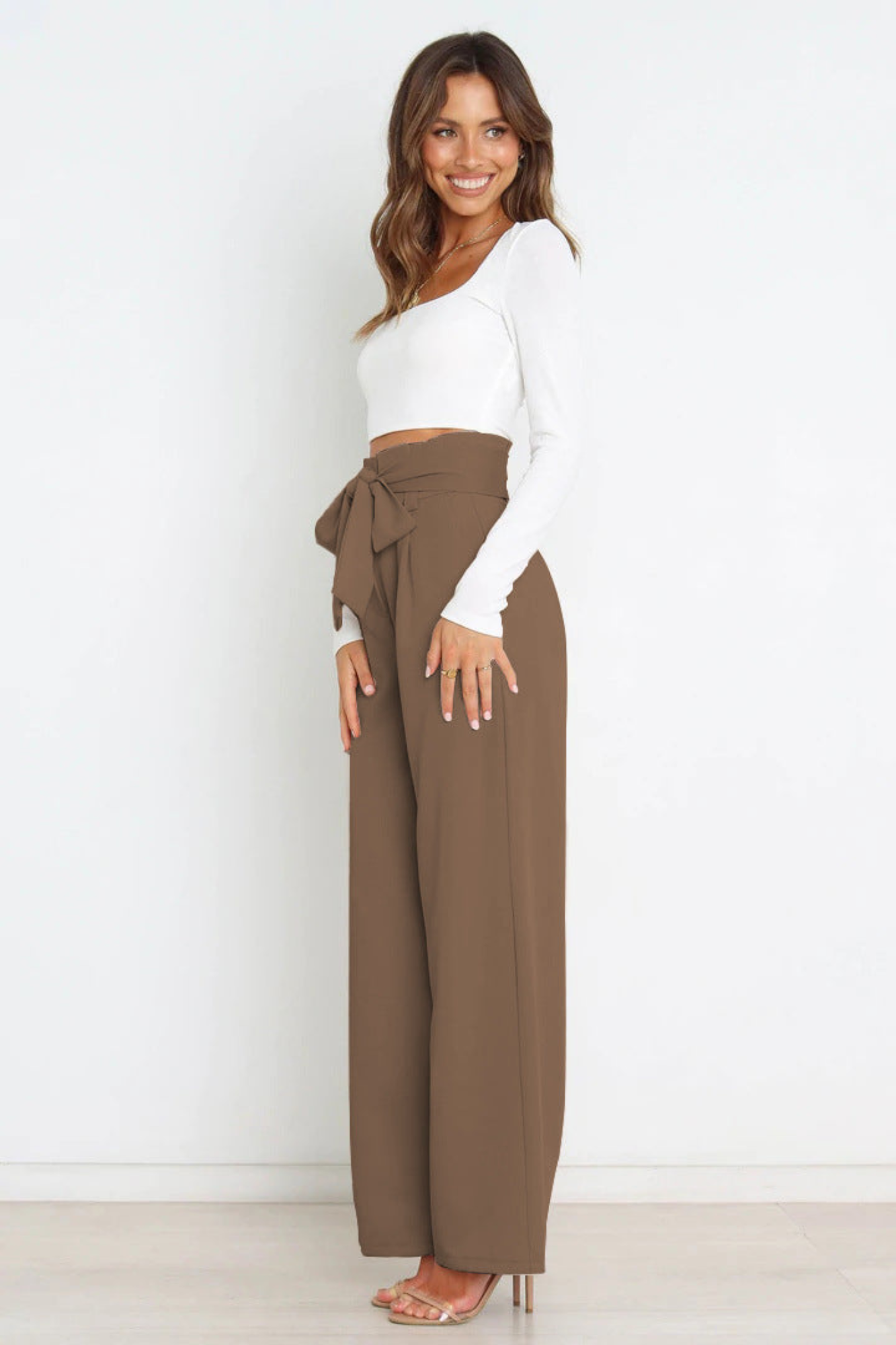 Valenzora | Lange Leinenhose für Damen