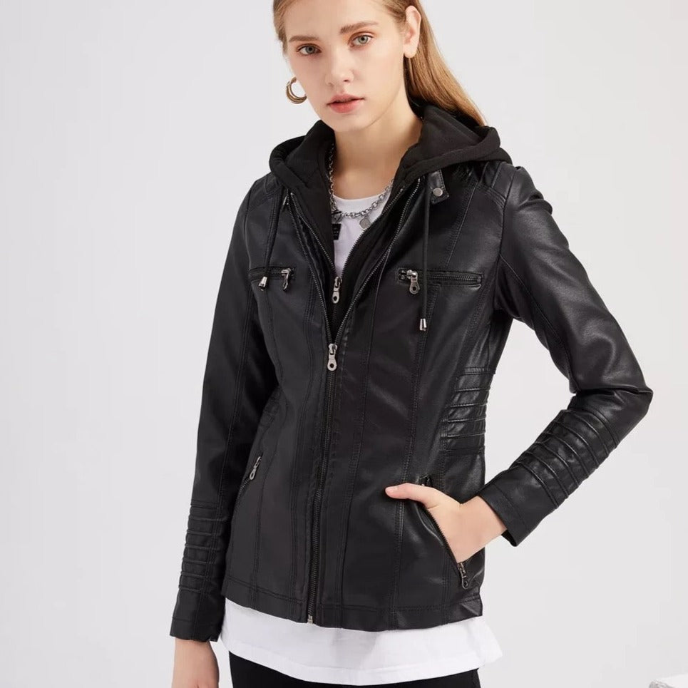 Valenzora | Women's Jacket Stylish Design, Comfortable Fit With Pockets and Hood