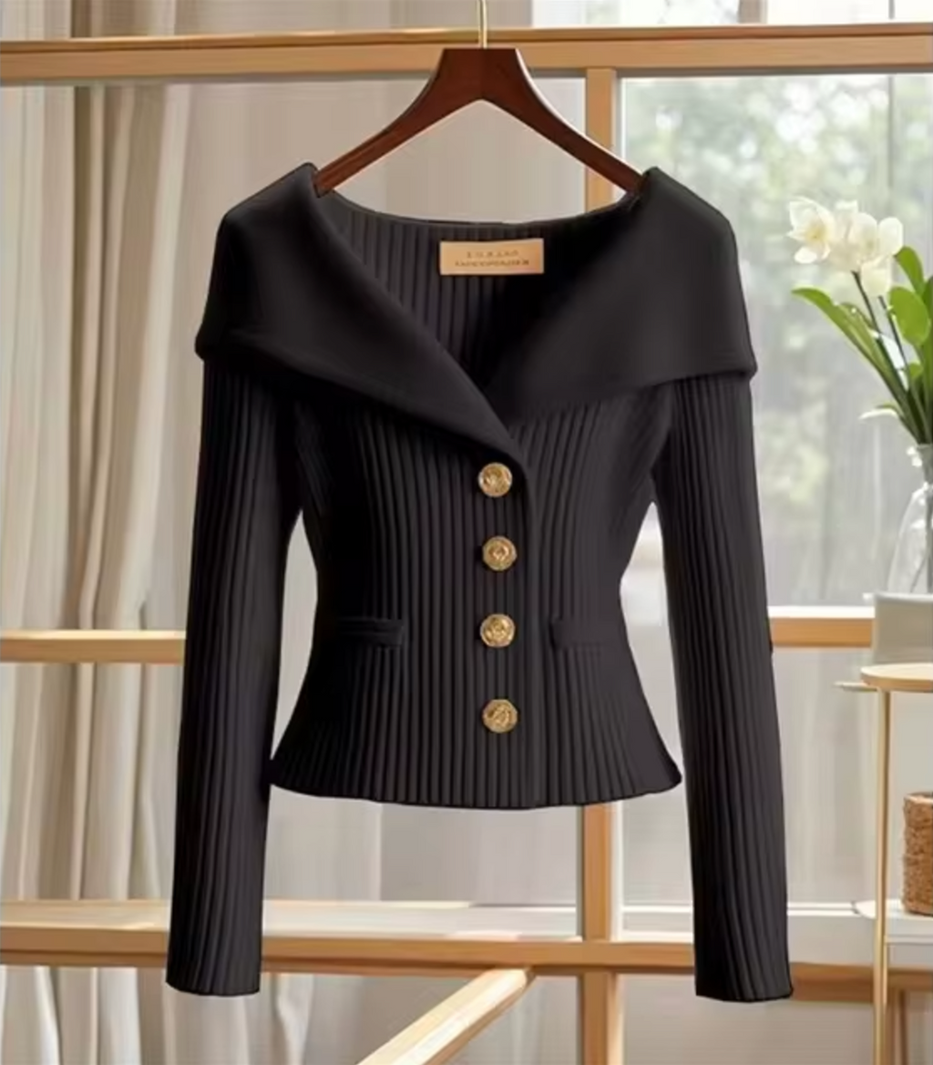 Valenzora | Kurze Strickjacke