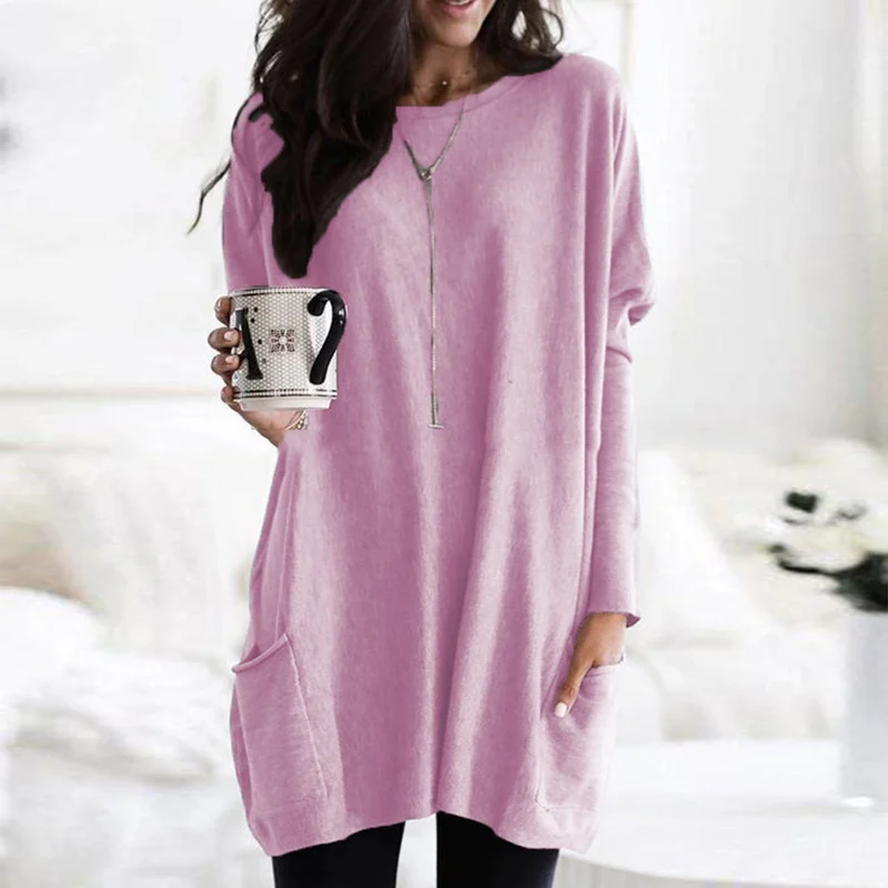 Valenzora | Tunic with long sleeves and pockets