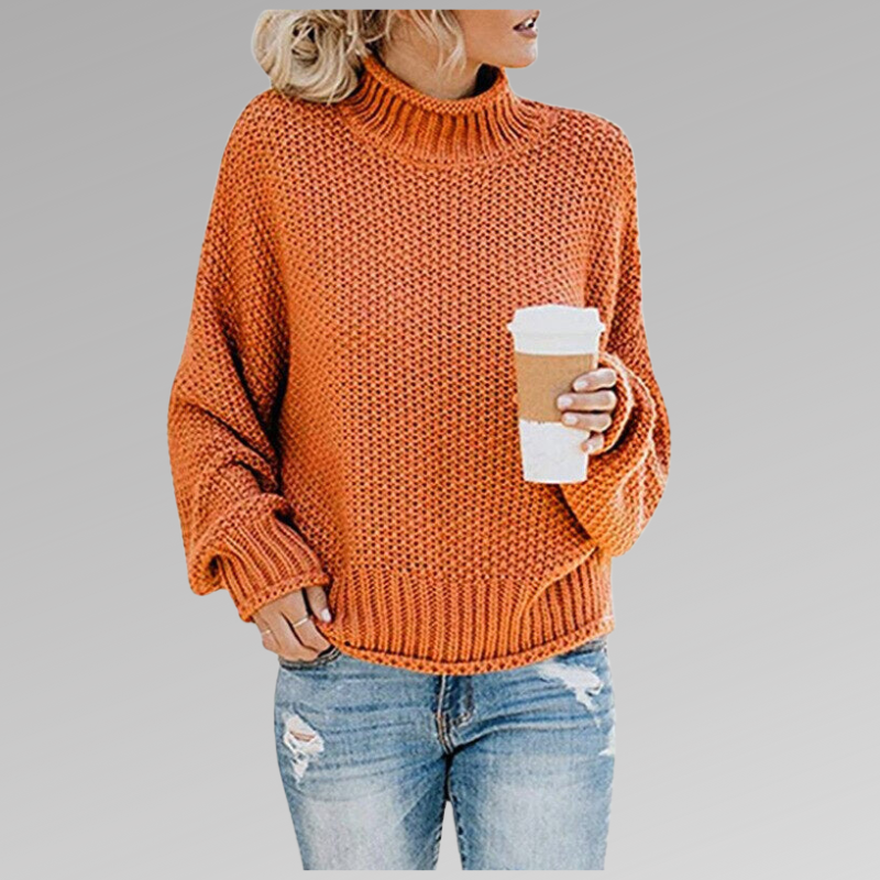Schöner grob gestrickter Pullover