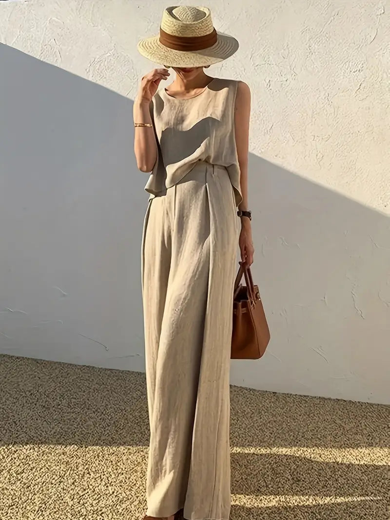 Valenzora | Leinen-Sommer-Set Sanne