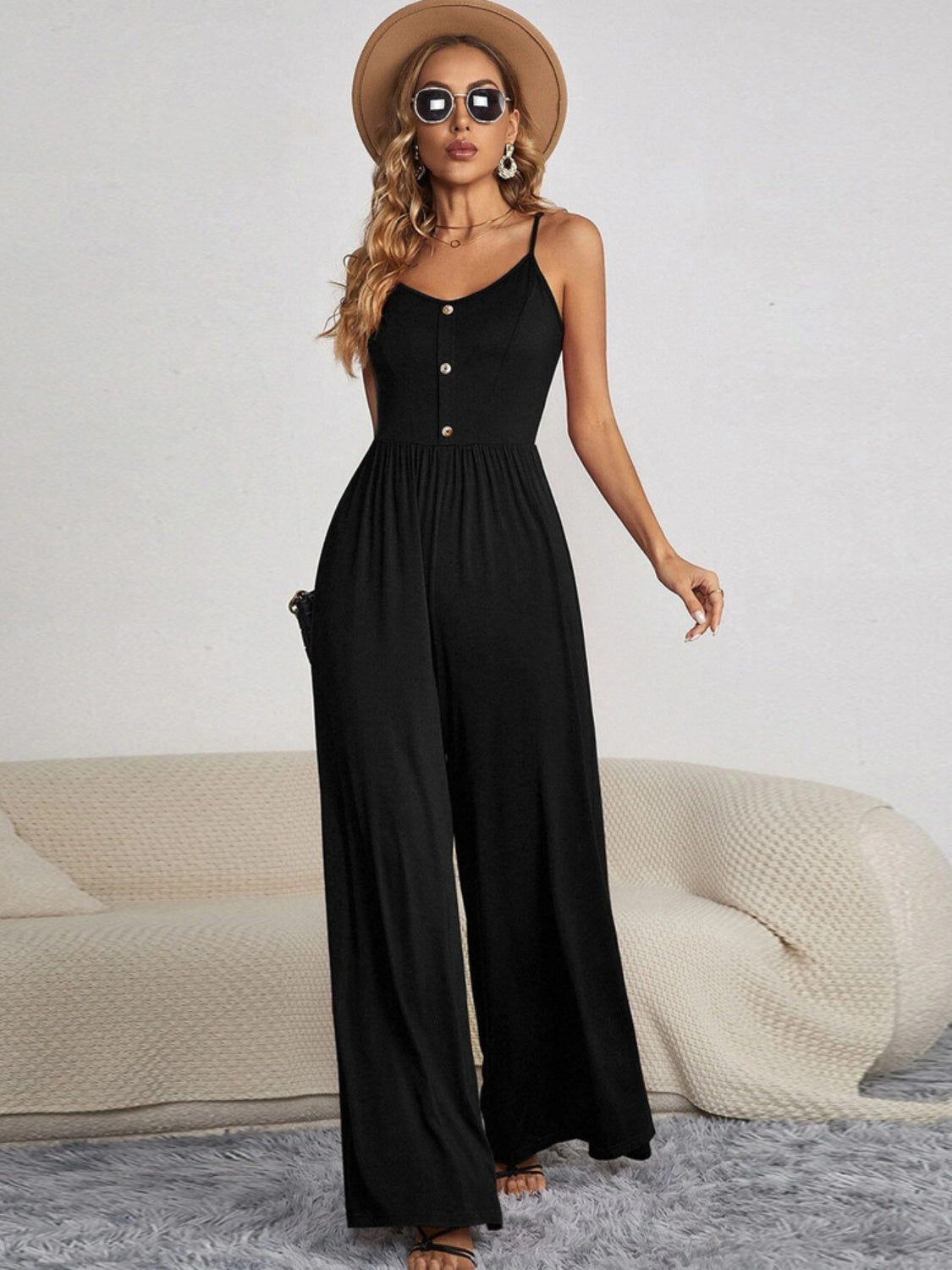Valenzora | Bequemer Baumwoll-Jumpsuit für Damen | Lässig und atmungsaktiv