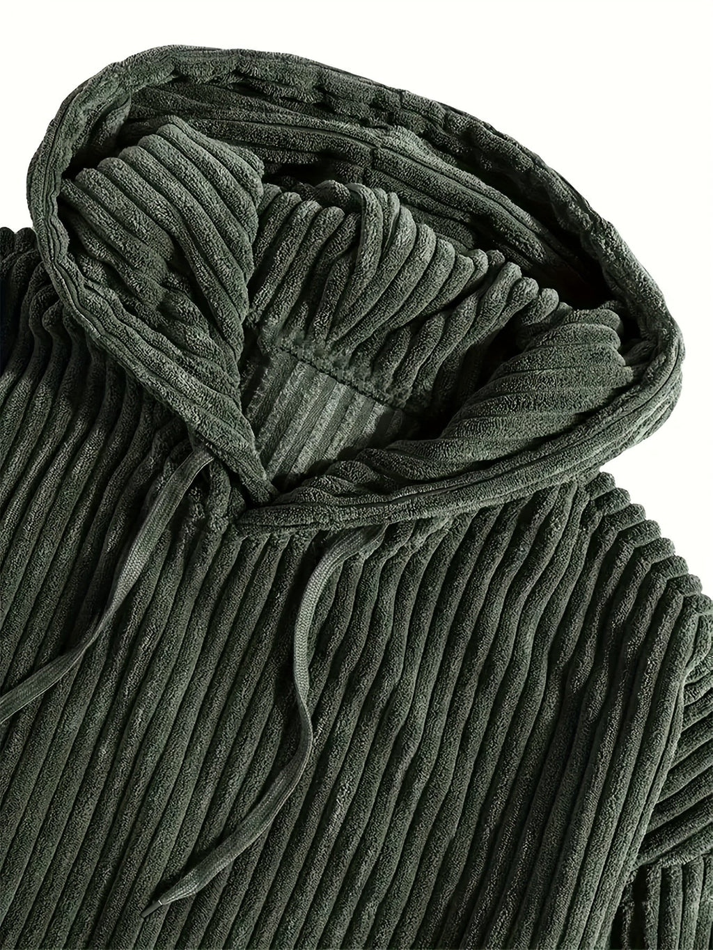 Valenzora | Corduroy Hooded Pullover
