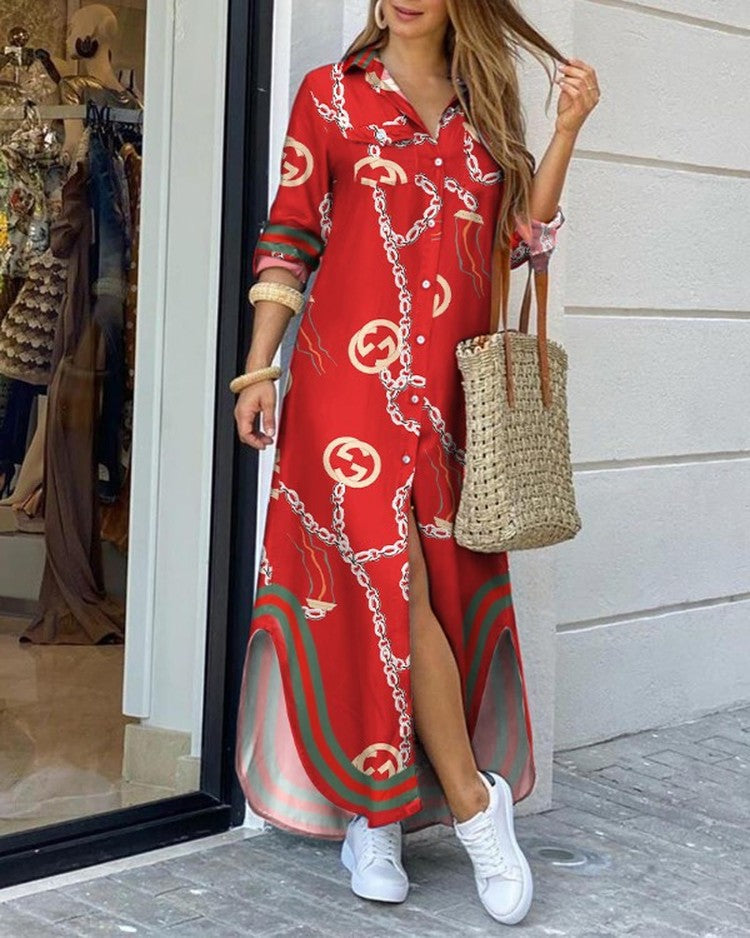 Valenzora | Spring and summer fashion sexy blouse long skirt dress