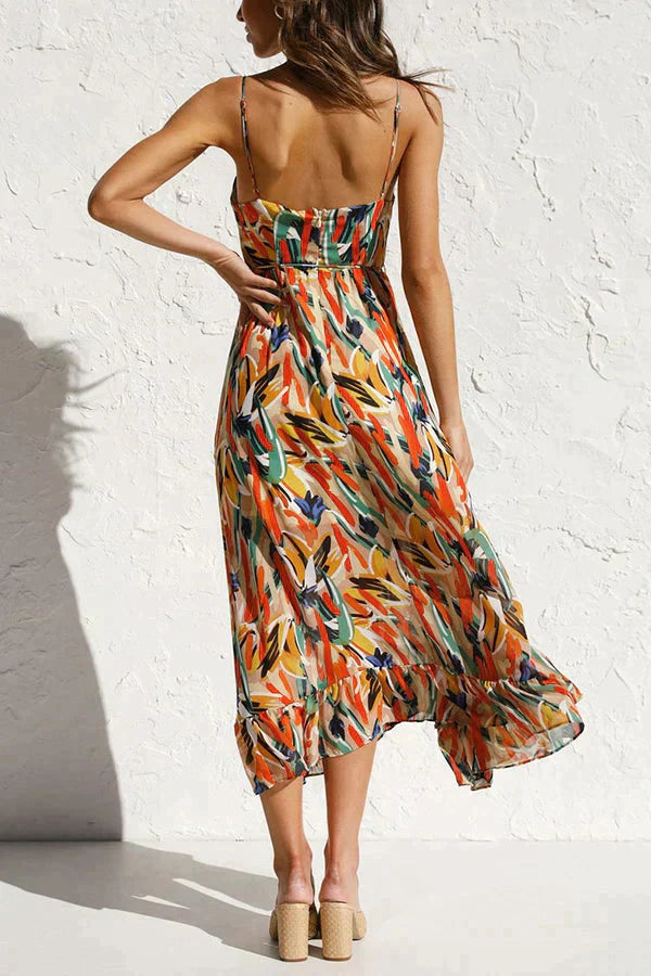 Valenzora - Farbenfrohes Cocktailkleid