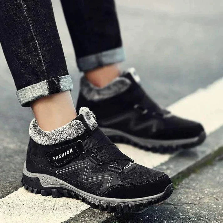Lederstiefeletten
