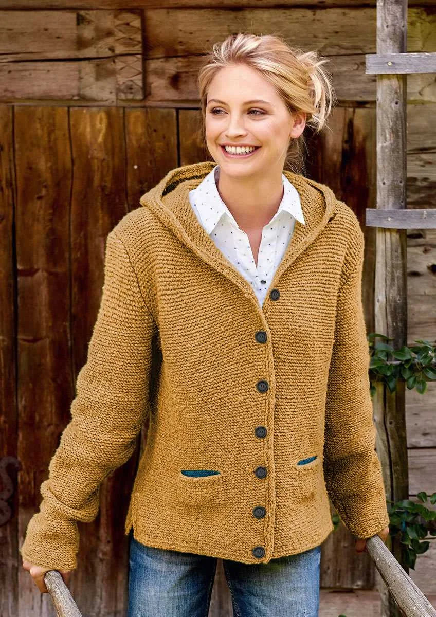 Valenzora | Stylish cardigan with hood