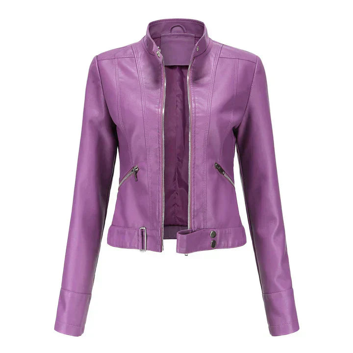 Valenzora | Elegante Lederjacke