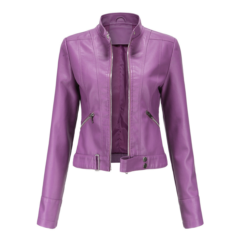 Valenzora - Elegant leather jacket