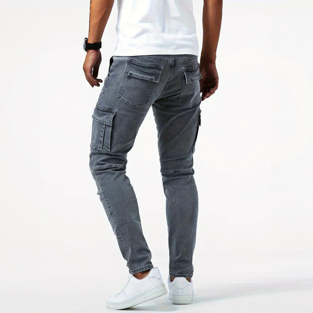 Valenzora | Jeans mit Cargotaschen
