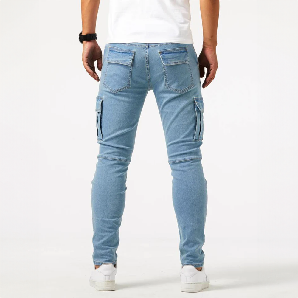 Valenzora | Jeans mit Cargotaschen