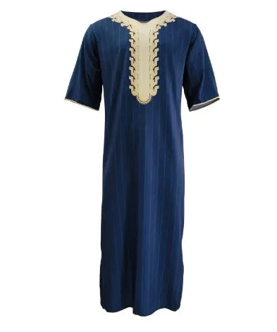 Valenzora | Lockere Fleece Djellaba mit V-Ausschnitt