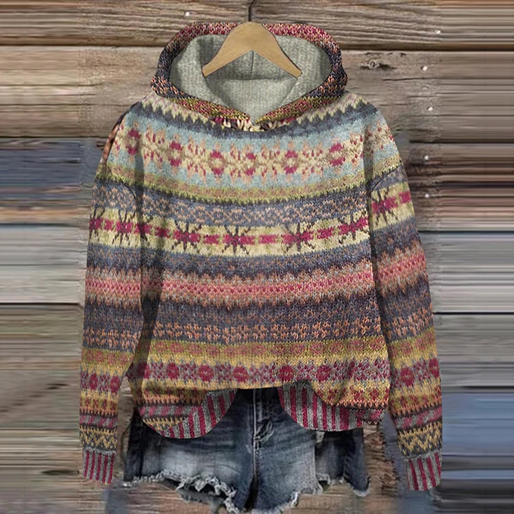 Valenzora | Ethnic Hoodie
