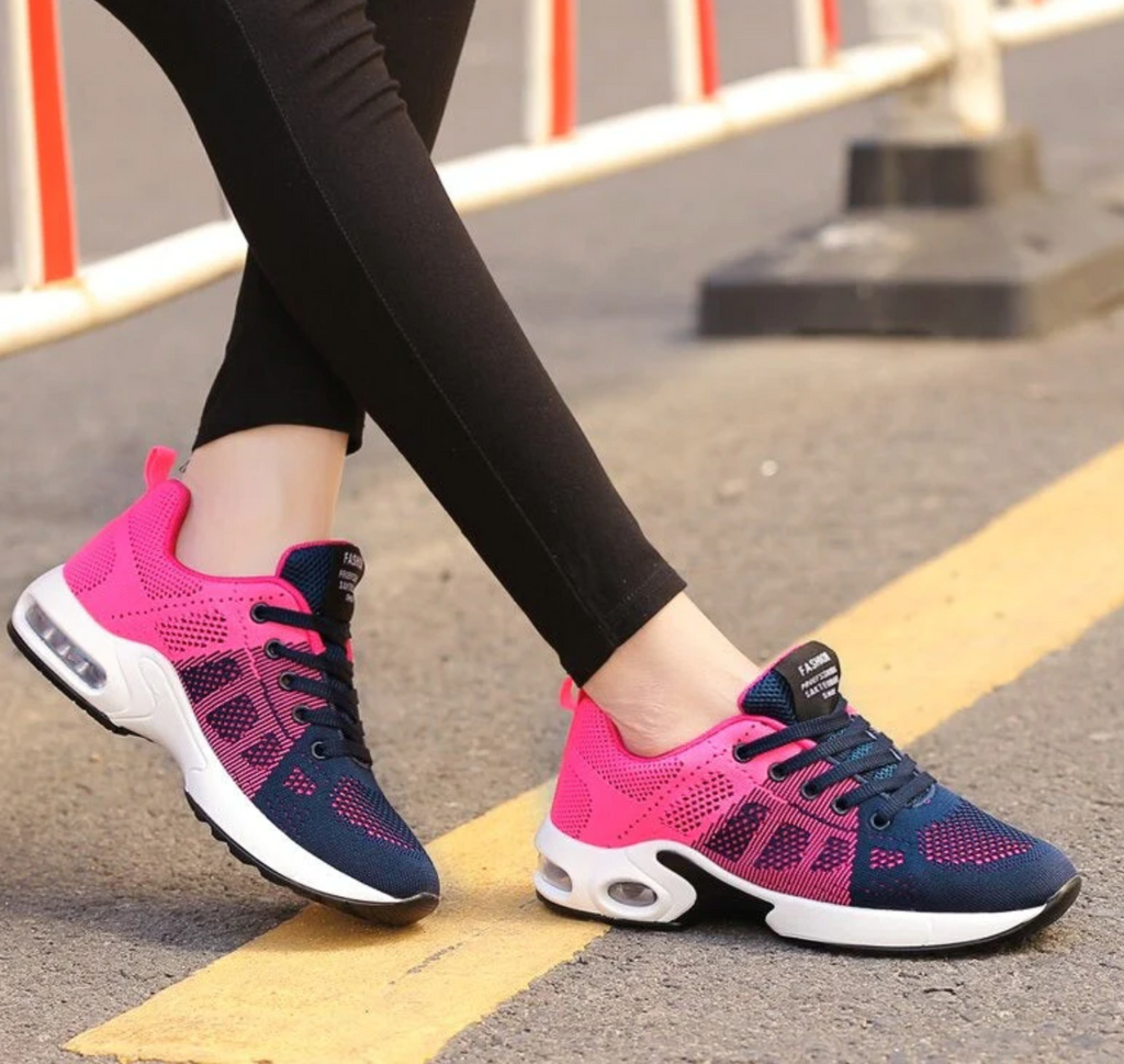Valenzora - Orthopedic Lightweight, Breathable Sports Sneakers for Women | Sporty Casual Running Shoe with Air Cushion Sole