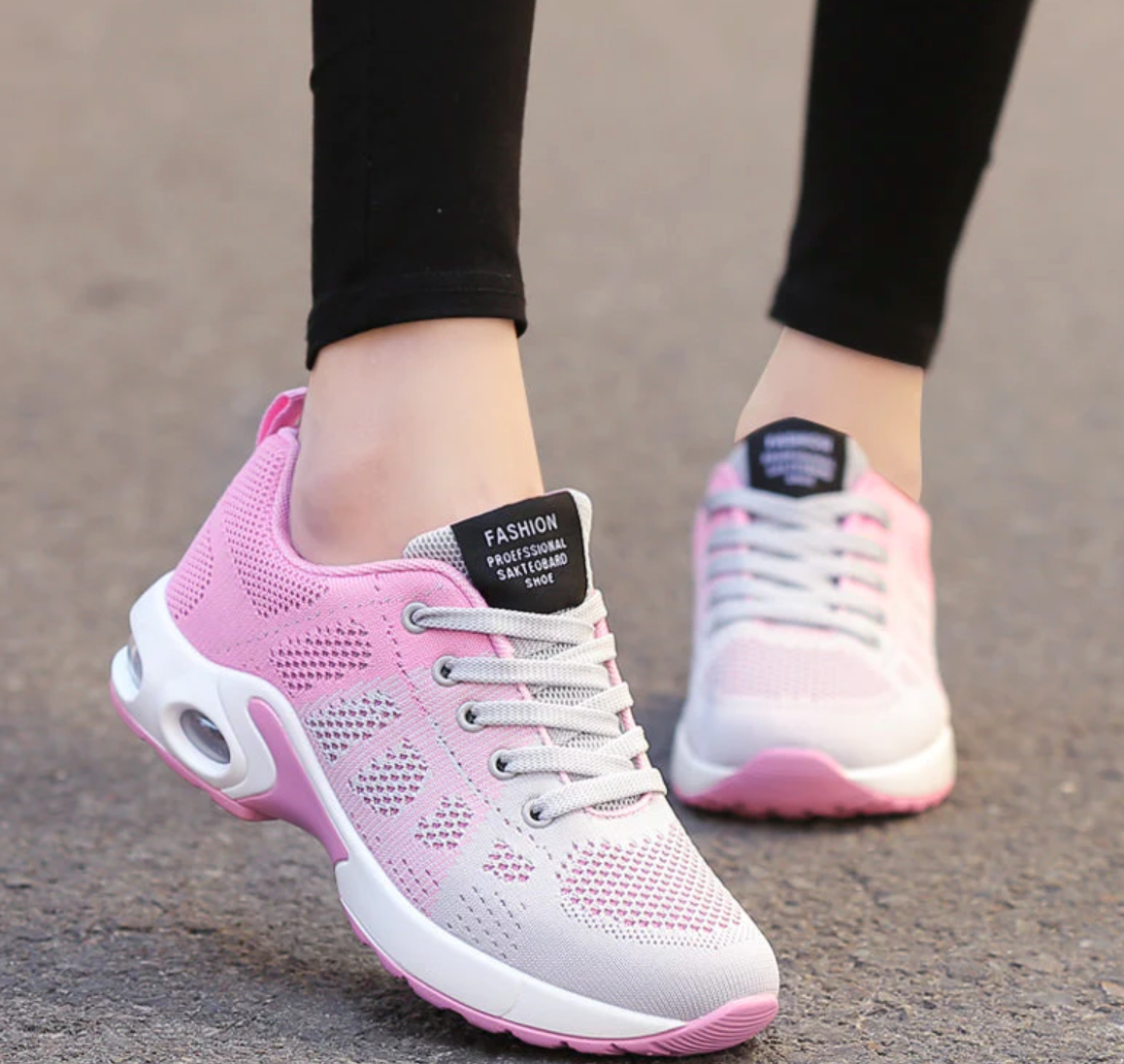 Valenzora - Orthopedic Lightweight, Breathable Sports Sneakers for Women | Sporty Casual Running Shoe with Air Cushion Sole