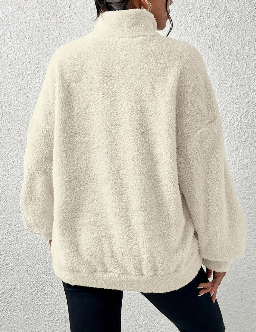 Valenzora | Flauschiger Fleece-Pullover