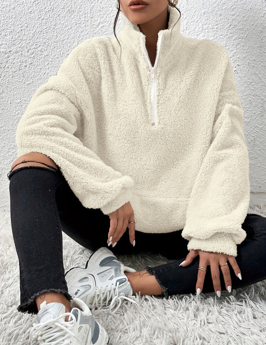 Valenzora | Warm Fleece Winter Sweater for Women