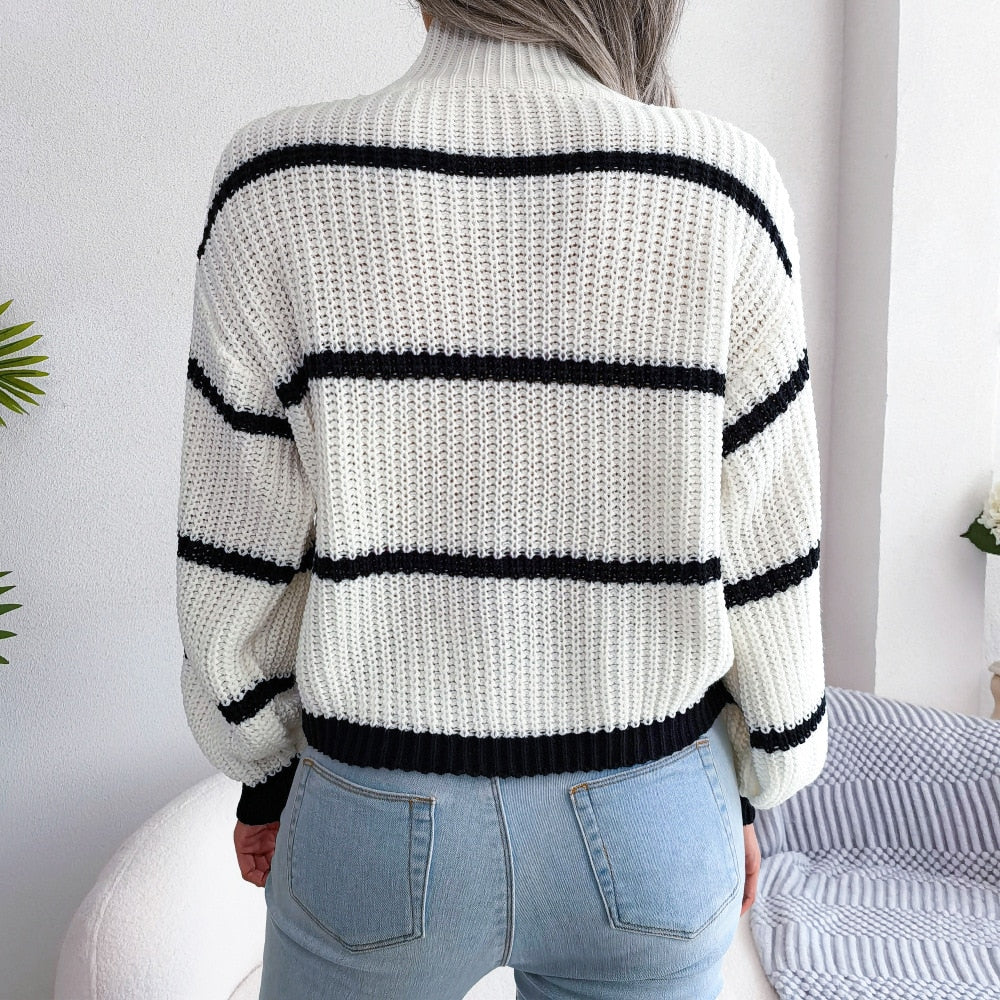 Valenzora | Casual Striped Sweater