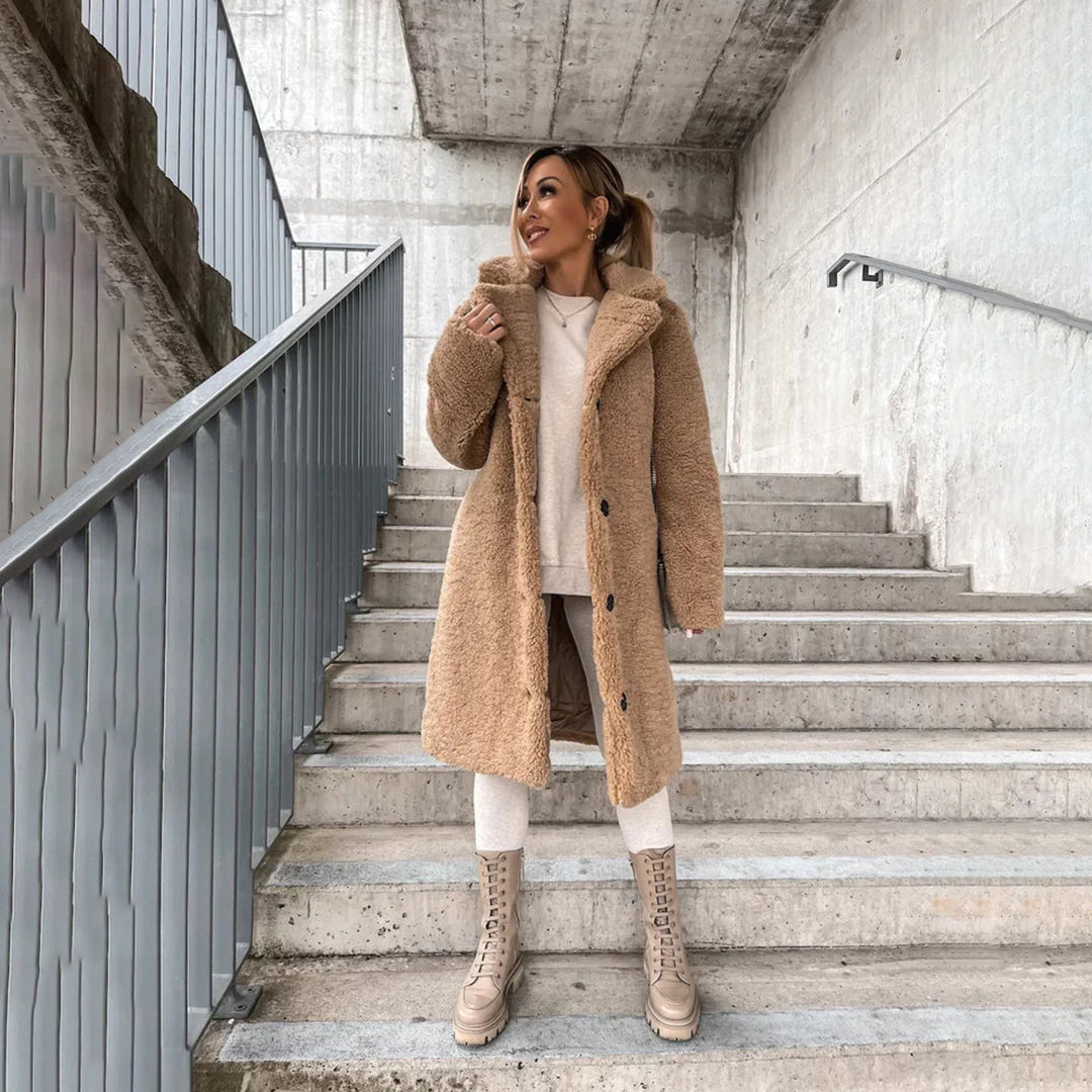 Valenzora | Luxuriöse Langfelljacke für Damen
