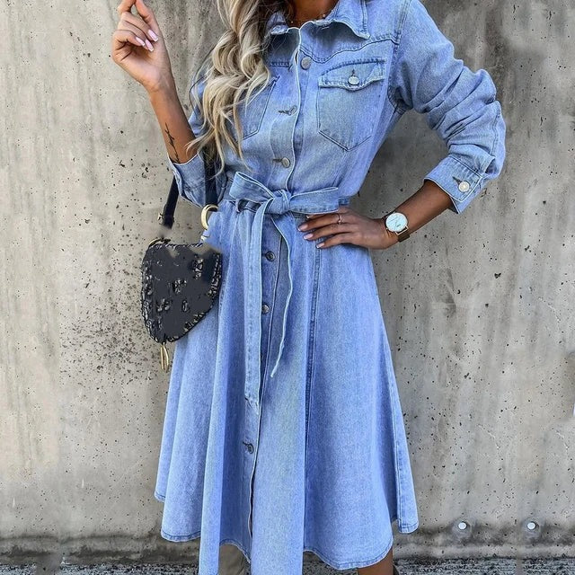 Sommerkleid aus Jeans