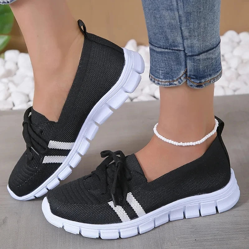 Valenzora - Atmungsaktive gestrickte Sneakers