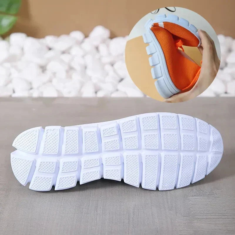 Valenzora - Atmungsaktive gestrickte Sneakers