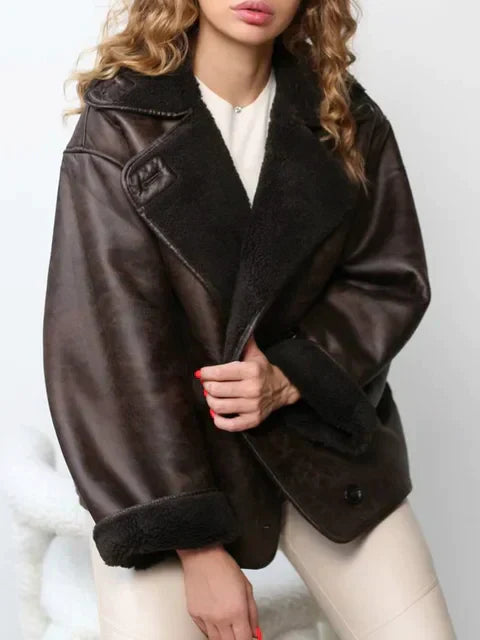 Valenzora | Vintage-Lederjacke für Damen