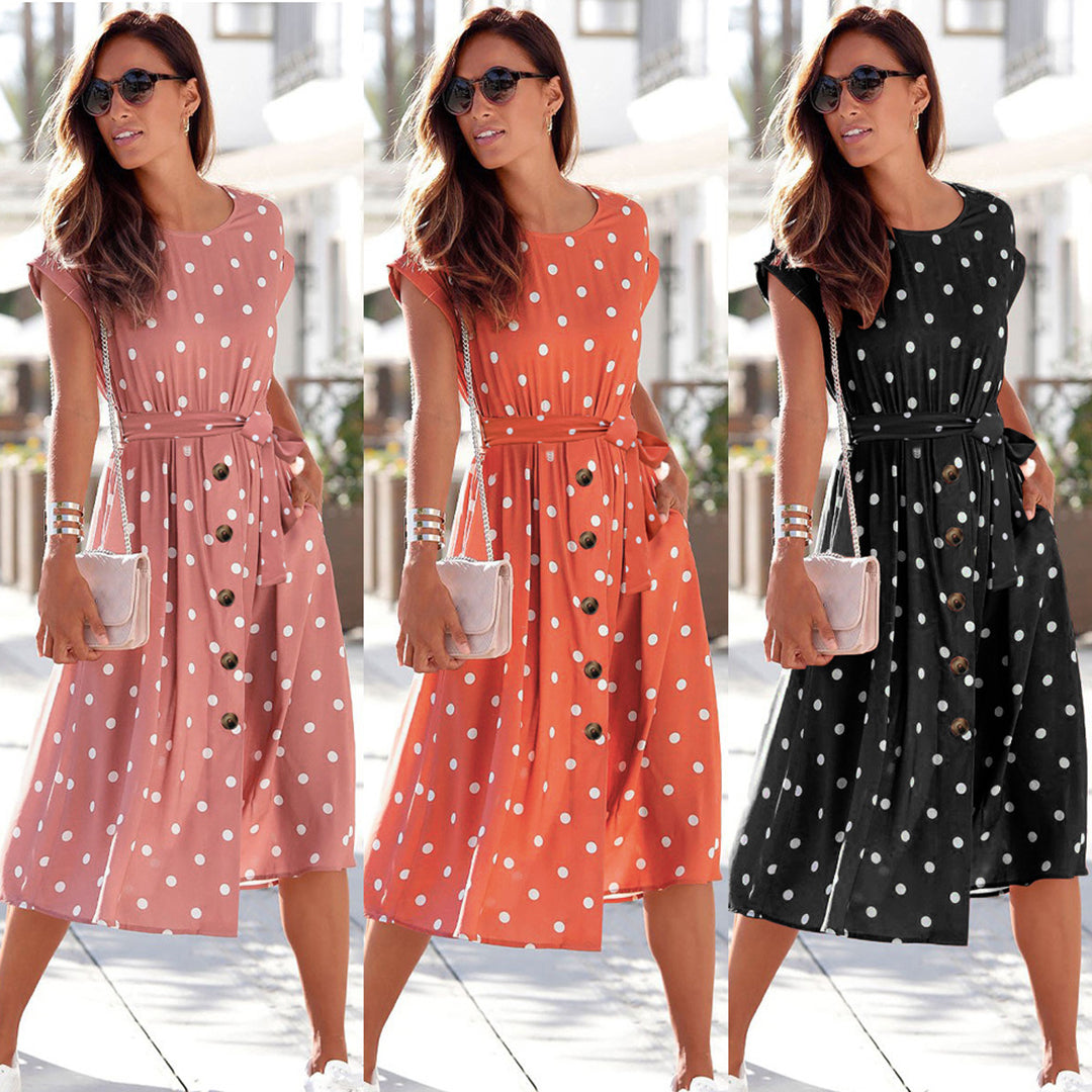 BARBRO™ - Casual Midi Dress