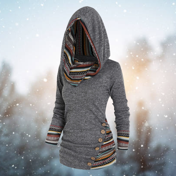 Valenzora | Boho Style Hoodie für Damen