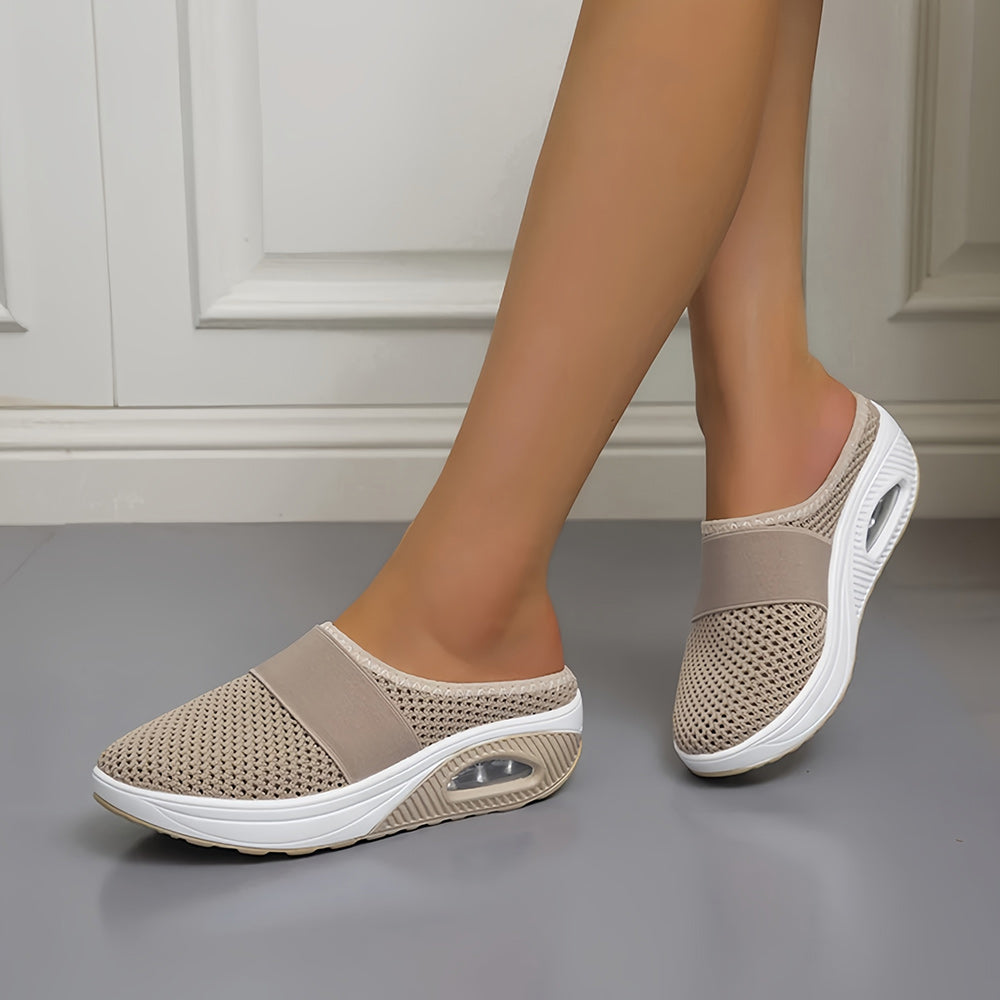 Valenzora | Mesh upper, thick sole, house shoe