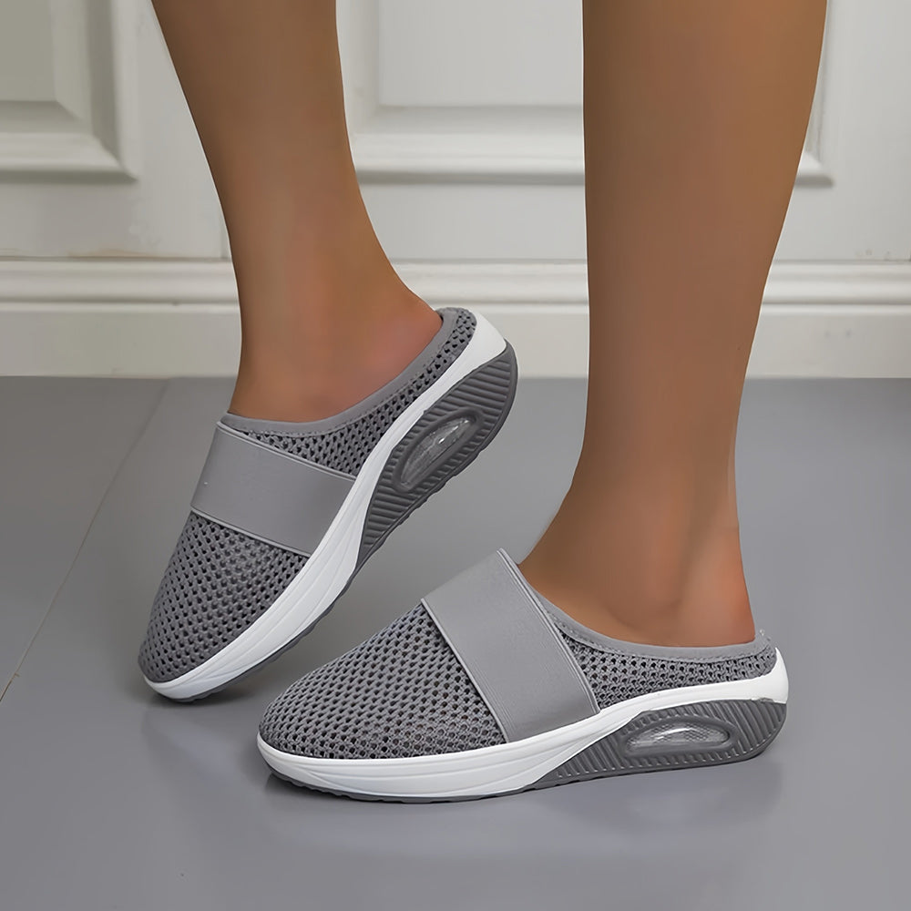 Valenzora | Mesh upper, thick sole, house shoe