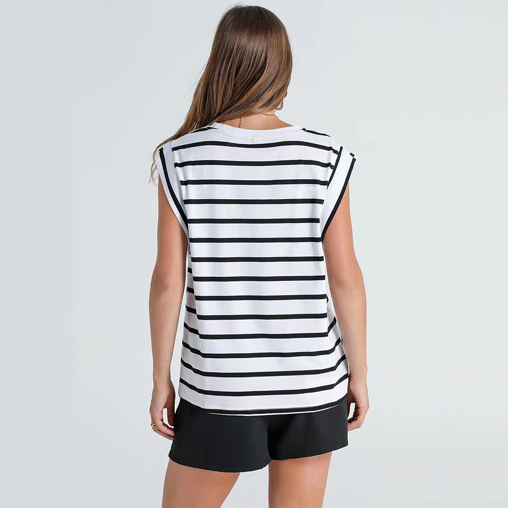 Valenzora | Damen Rundhals-Tanktop für Frühling und Sommer