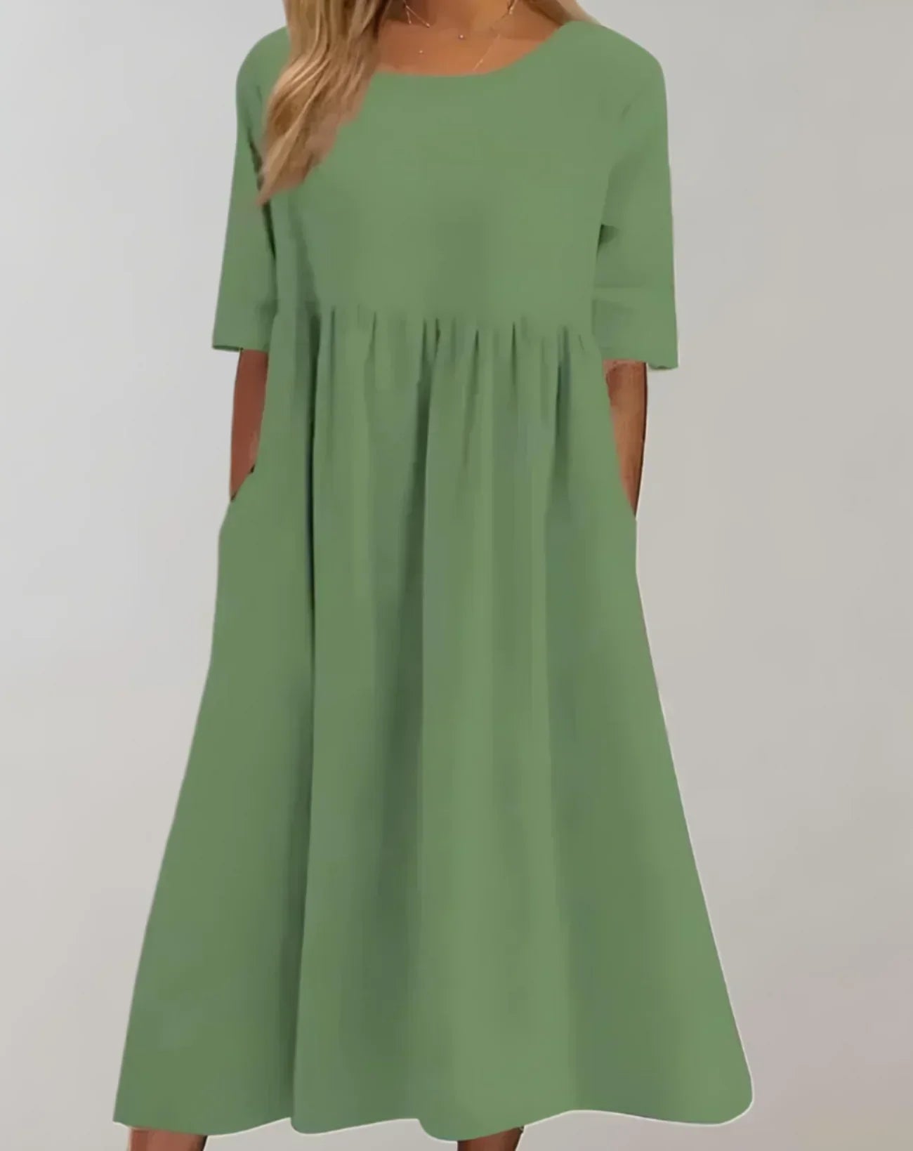 Valenzora | Loose-fitting cotton dress