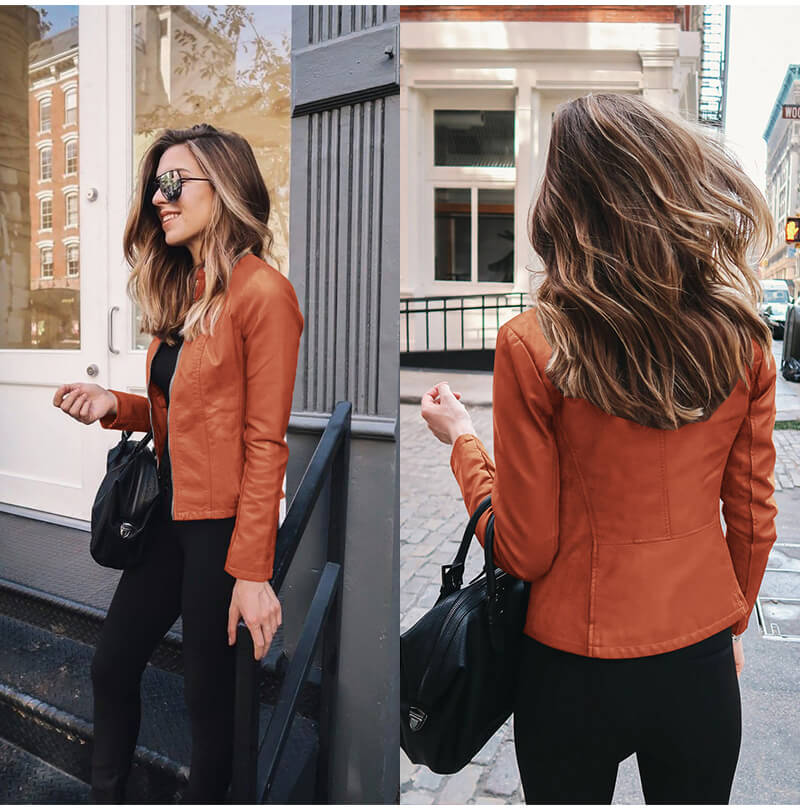Emilia™ - Leather Jacket
