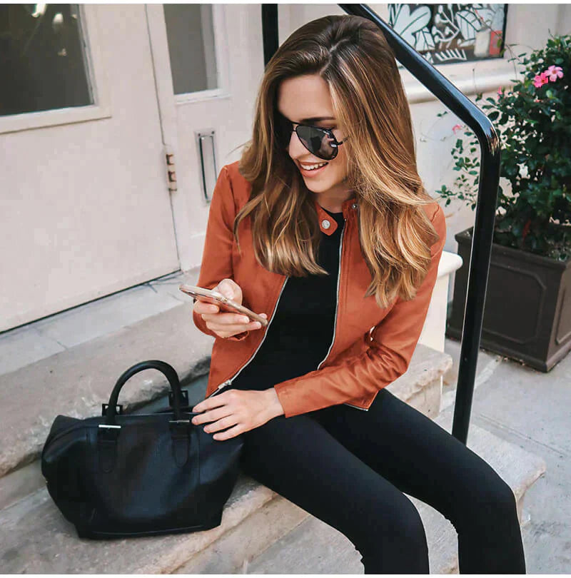 Emilia™ - Leather Jacket