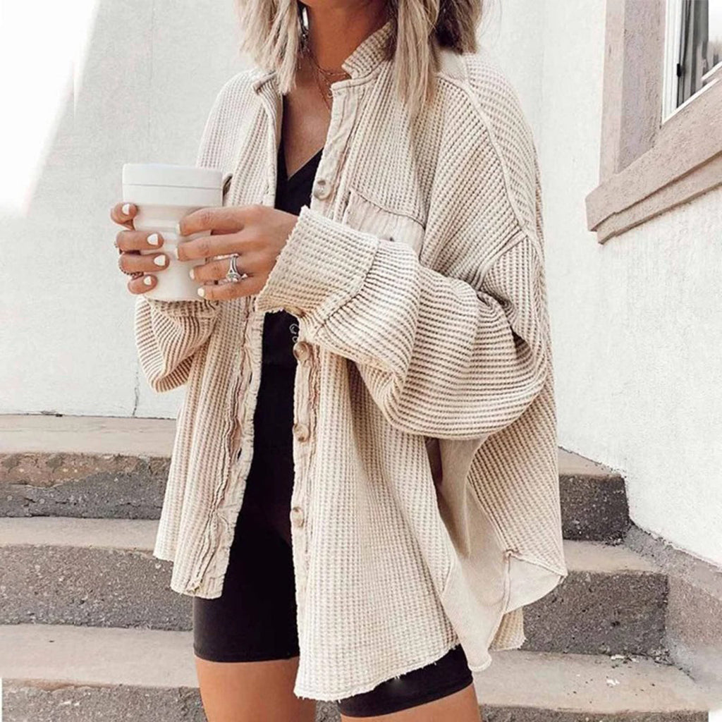 Valenzora Rippenstrick-Cardigan Eleganz