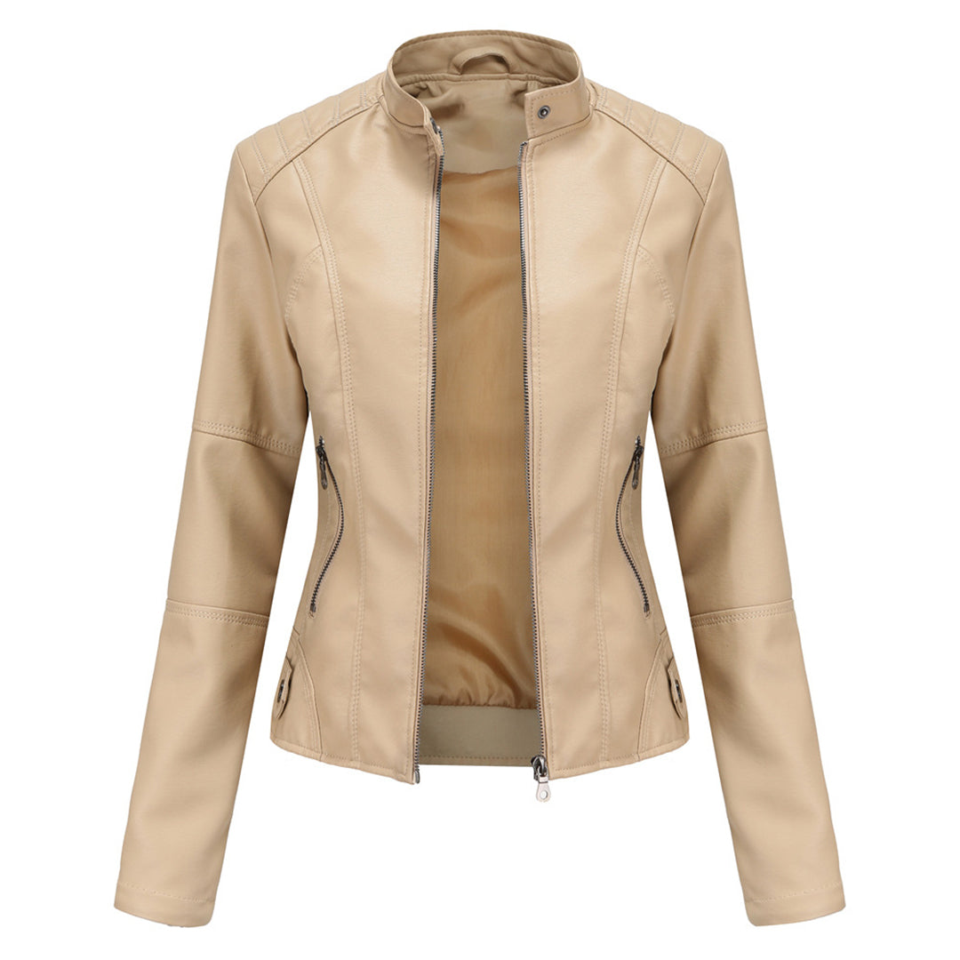 Valenzora | Klassische Bikerjacke aus Leder