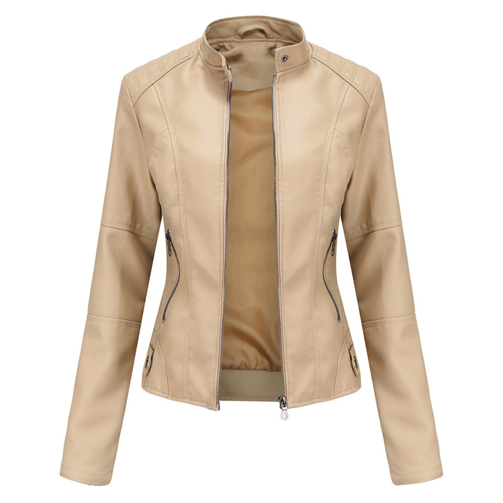 Valenzora | Leather jacket - Timeless comfort