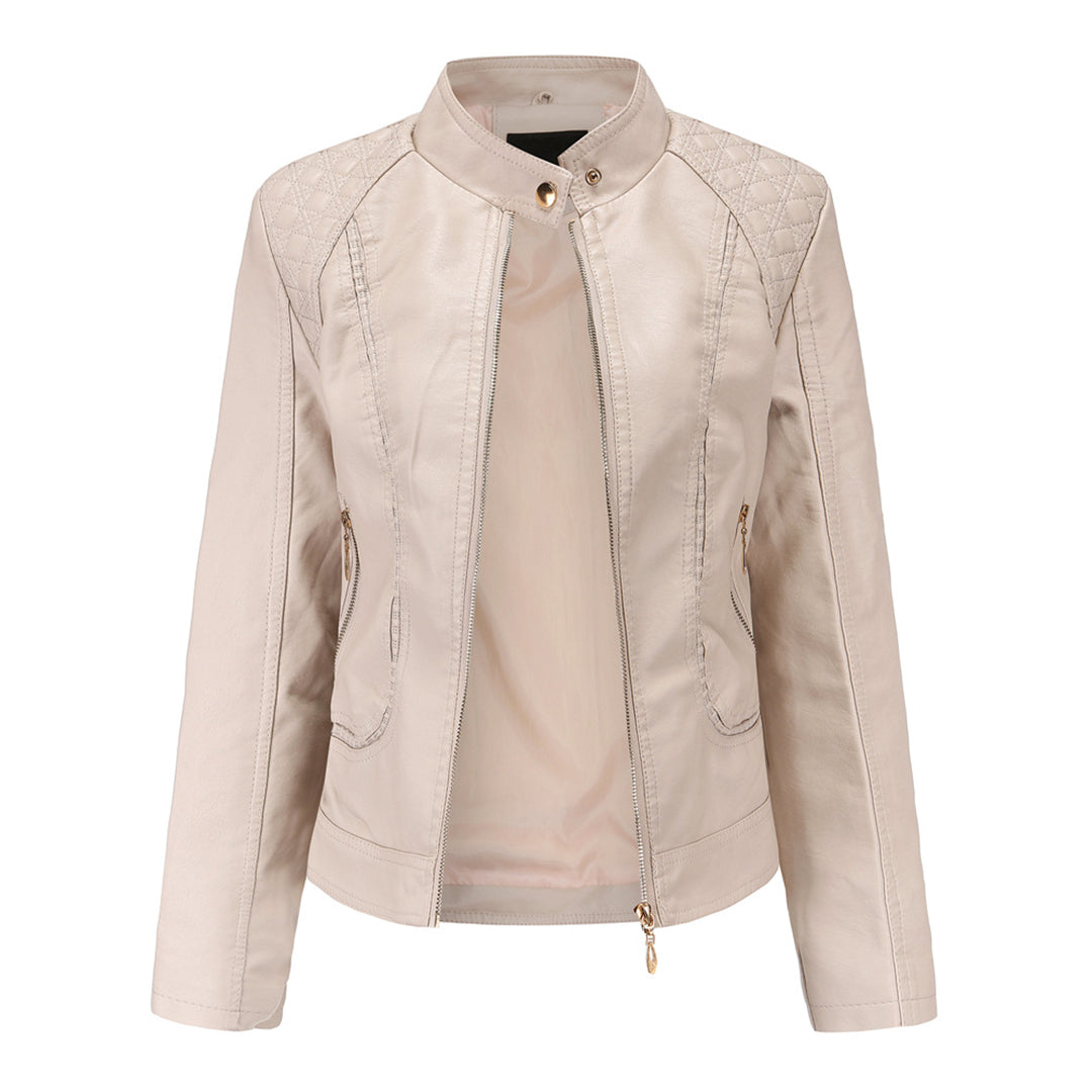 Valenzora | Elegante Lederjacke für Damen