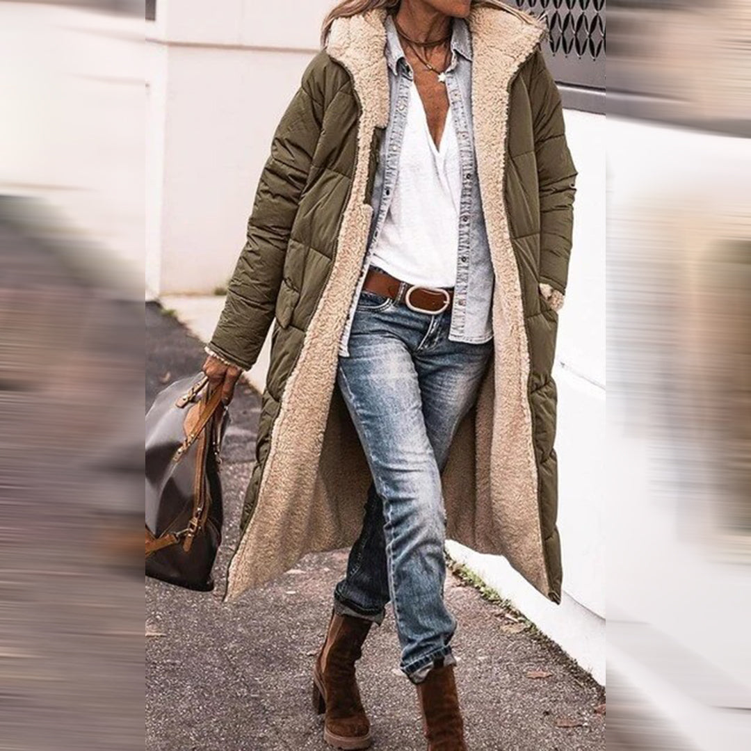 Valenzora | Wende-Pufferjacke für Damen – Stylische und warme Winterjacke