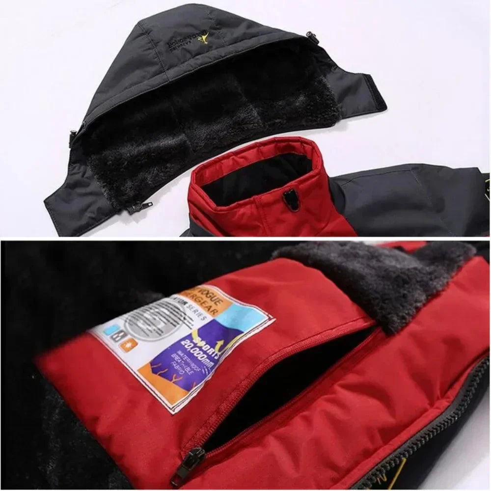 Valenzora | Outdoor Waterproof Winter Jacket with Fleece