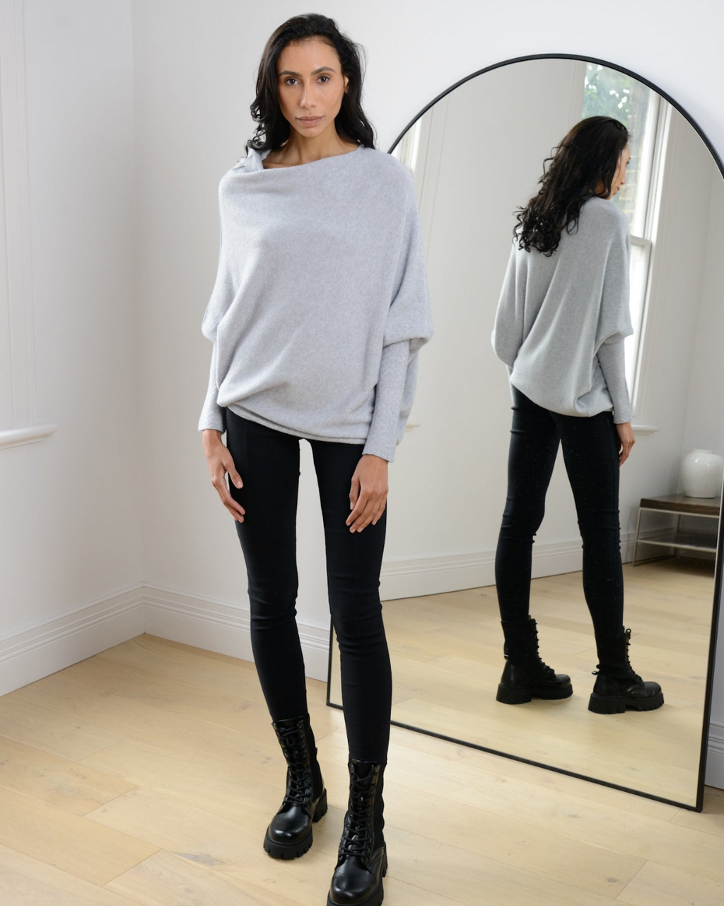 Elegant and casual winter sweater
