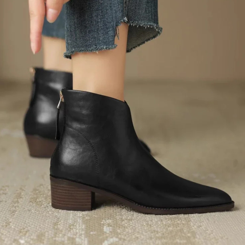 Valenzora | Damen-Lederstiefel