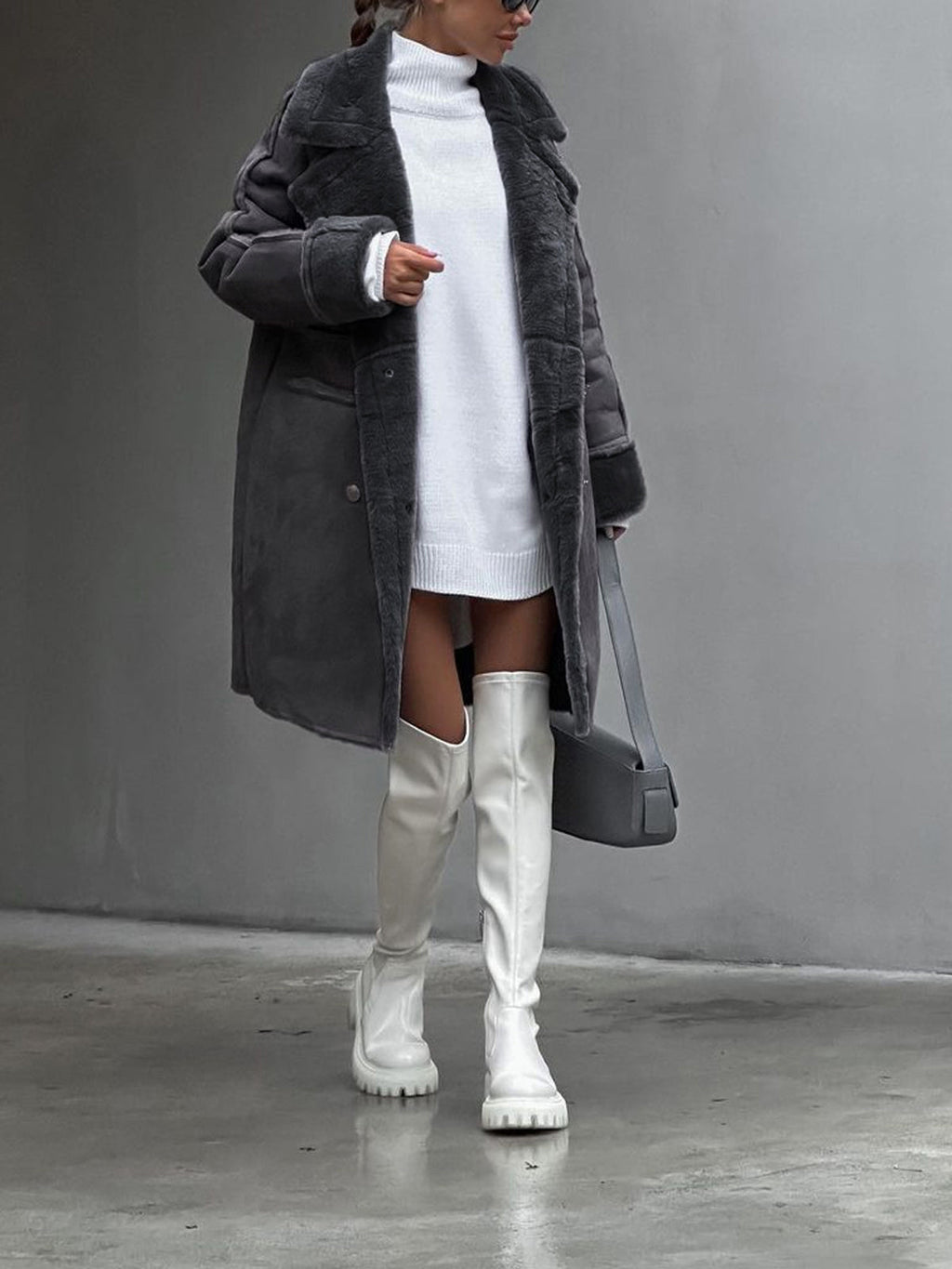 Valenzora made of faux fur in extra length