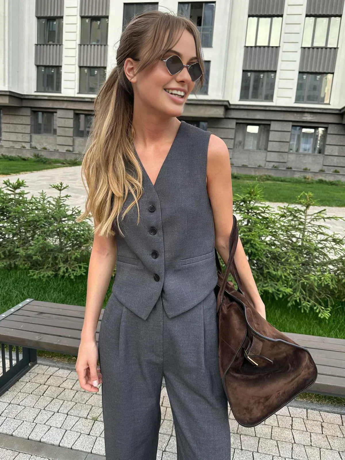 Valenzora | Style Vest & Trousers Matching Suit
