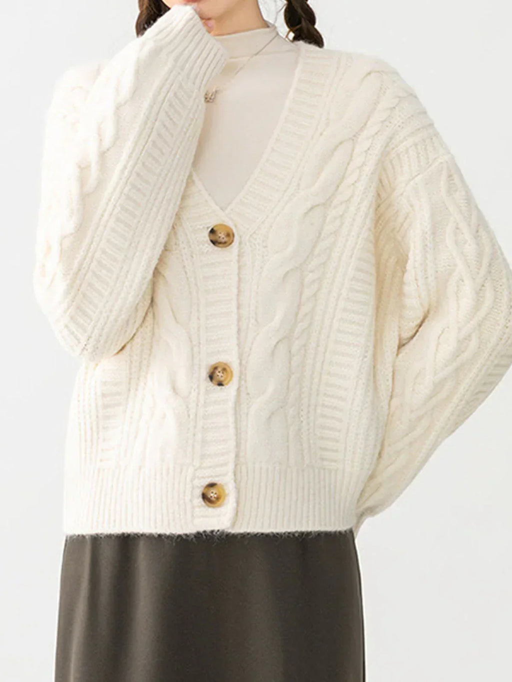 Valenzora | Mechanism Cable Cardigan